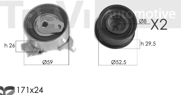 Timing Belt Kit (KD1386)