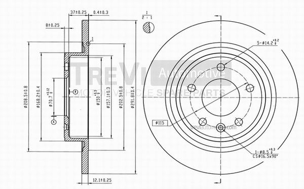 Brake Disc (BD1087)