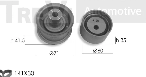 Timing Belt Kit (KD1420)
