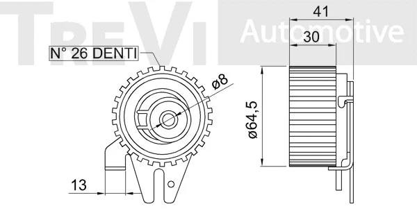 Tensioner Pulley, timing belt