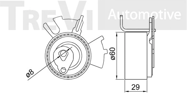 Tensioner Pulley, timing belt
