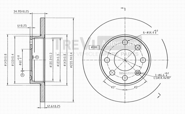 Brake Disc (BD1011)