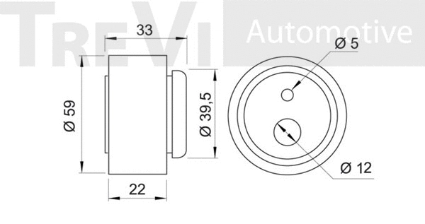 Tensioner Pulley, timing belt