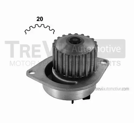 Water Pump, engine cooling (TP591)