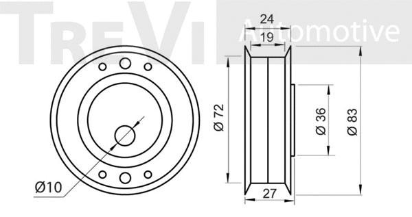 Tensioner Pulley, timing belt