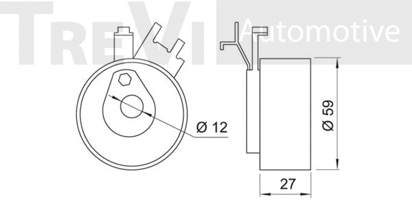 Tensioner Pulley, timing belt