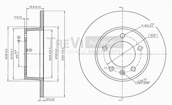 Brake Disc (BD1054)