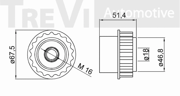 Alternator Freewheel Clutch