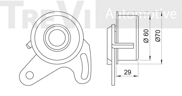 Tensioner Pulley, timing belt