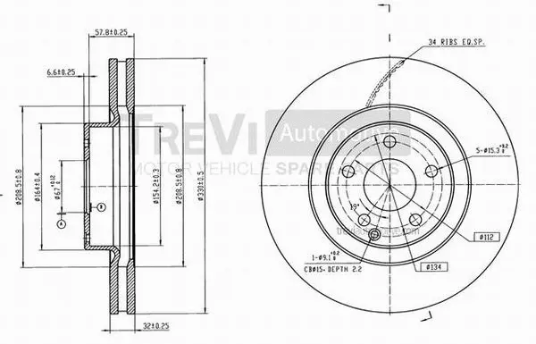 Brake Disc (BD1207)