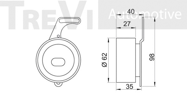 Tensioner Pulley, timing belt