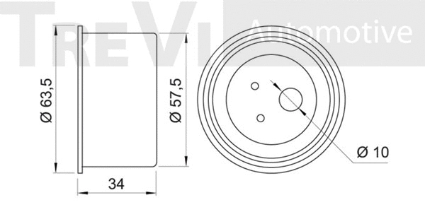 Tensioner Pulley, timing belt