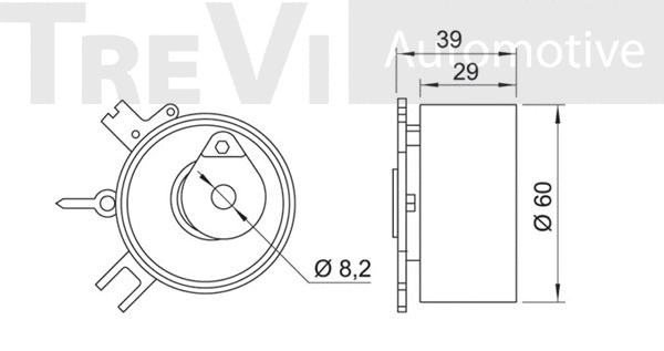 Tensioner Pulley, timing belt