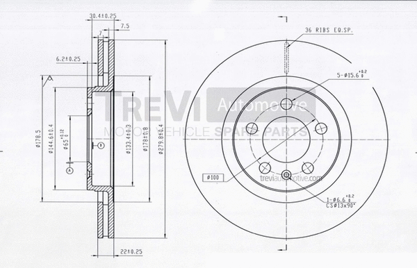 Brake Disc (BD1117)
