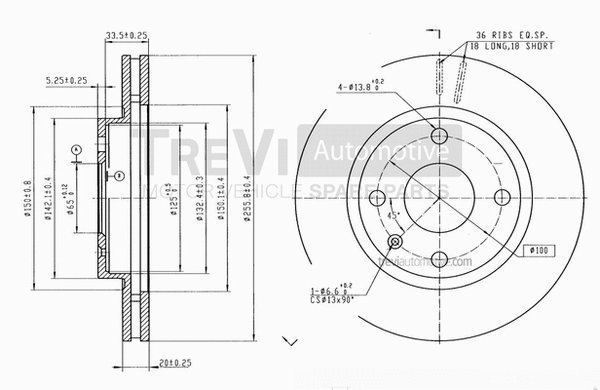 Brake Disc (BD1097)