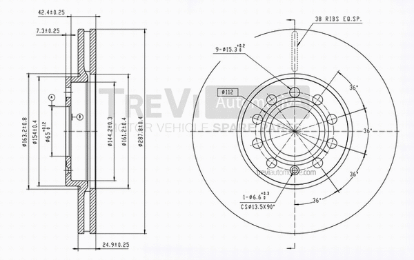 Brake Disc (BD1168)