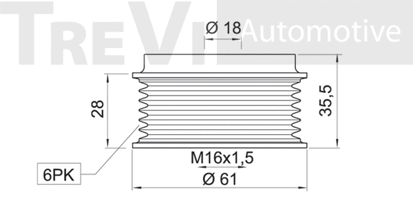 Alternator Freewheel Clutch