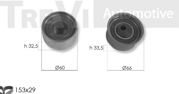 Timing Belt Kit (KD1431)