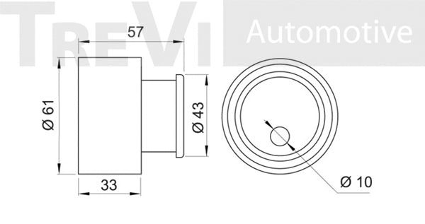 Tensioner Pulley, timing belt
