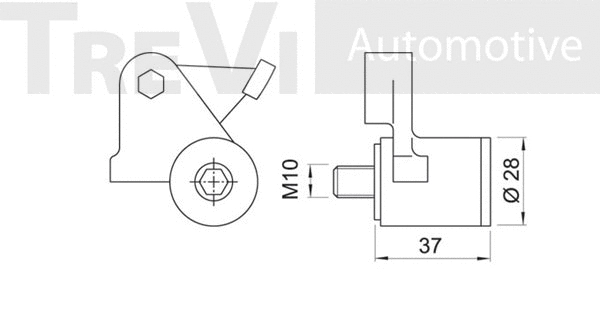 Tensioner Lever, timing belt