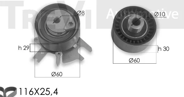Timing Belt Kit (KD1320)