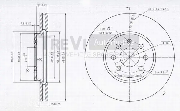 Brake Disc (BD1169)
