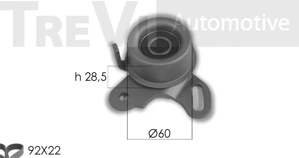 Timing Belt Kit (KD1412)