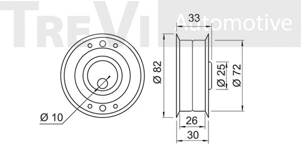 Tensioner Pulley, timing belt