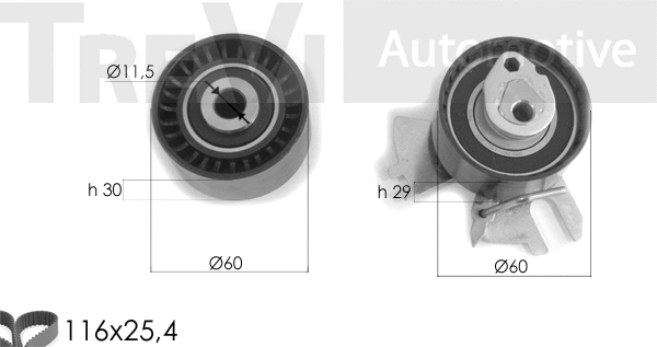Timing Belt Kit (KD1460)