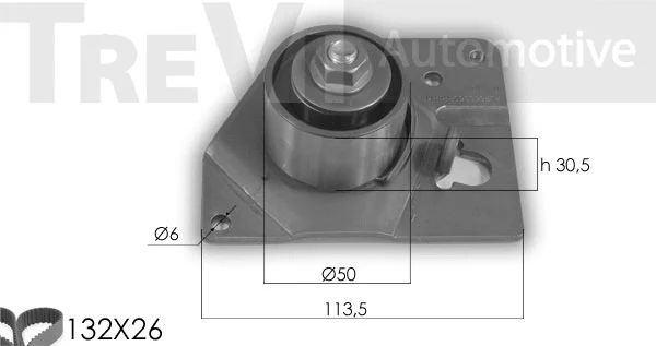 Timing Belt Kit (KD1273)