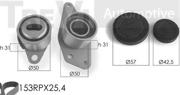 Timing Belt Kit (KD1014)