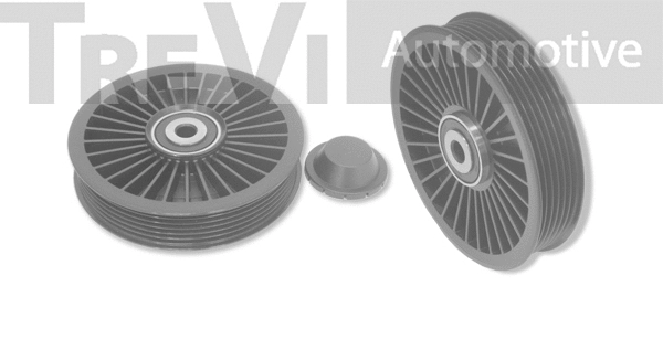 Deflection/Guide Pulley, V-ribbed belt (TA1256)