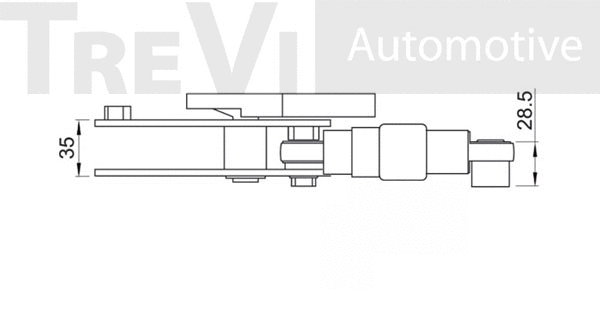 Tensioner Lever, V-ribbed belt