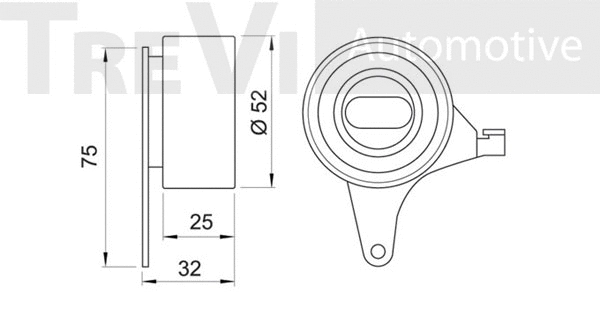 Tensioner Pulley, timing belt