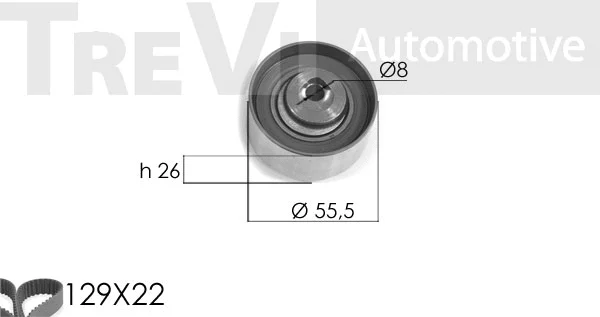 Timing Belt Kit (KD1091)
