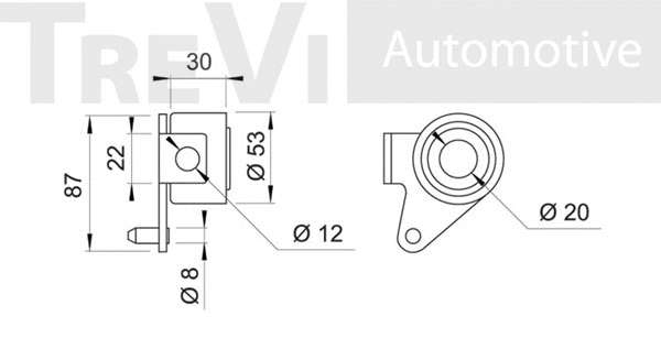 Tensioner Pulley, timing belt