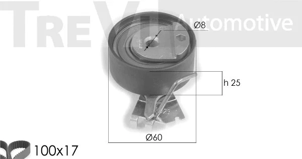 Timing Belt Kit (KD1260)
