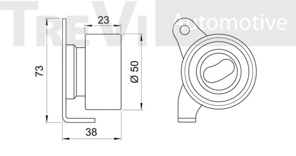 Tensioner Pulley, timing belt