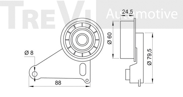 Tensioner Pulley, timing belt