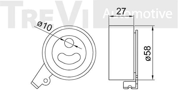 Tensioner Pulley, timing belt