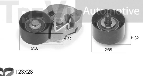 Timing Belt Kit (KD1316)