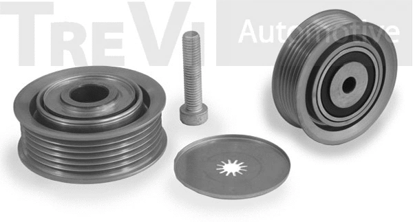 Deflection/Guide Pulley, V-ribbed belt (TA1812)