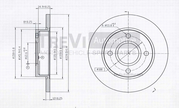 Brake Disc (BD1025)