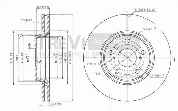 Brake Disc (BD1250)