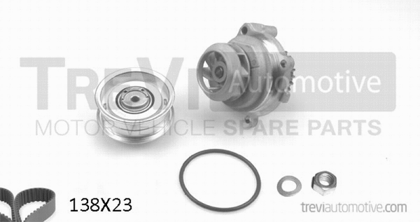 Water Pump & Timing Belt Kit (KD1158HP)
