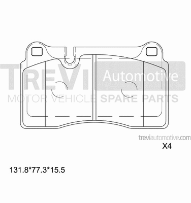 Brake Pad Set, disc brake (PF1293)