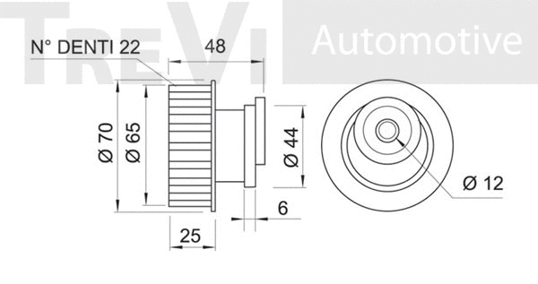 Tensioner Pulley, timing belt