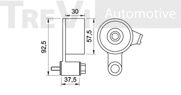 Tensioner Pulley, timing belt