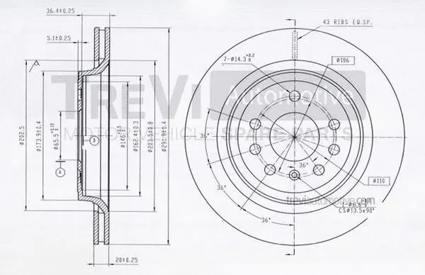 Brake Disc (BD1187)