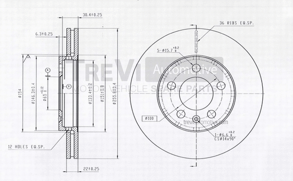 Brake Disc (BD1116)